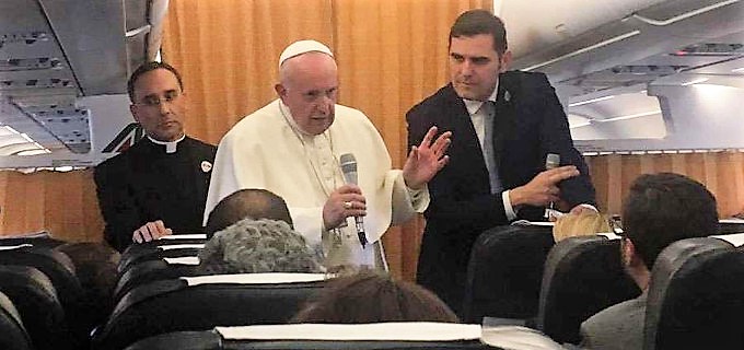 El Papa dice que por ahora no hay acuerdo en la comisin sobre ordenacin de diaconisas