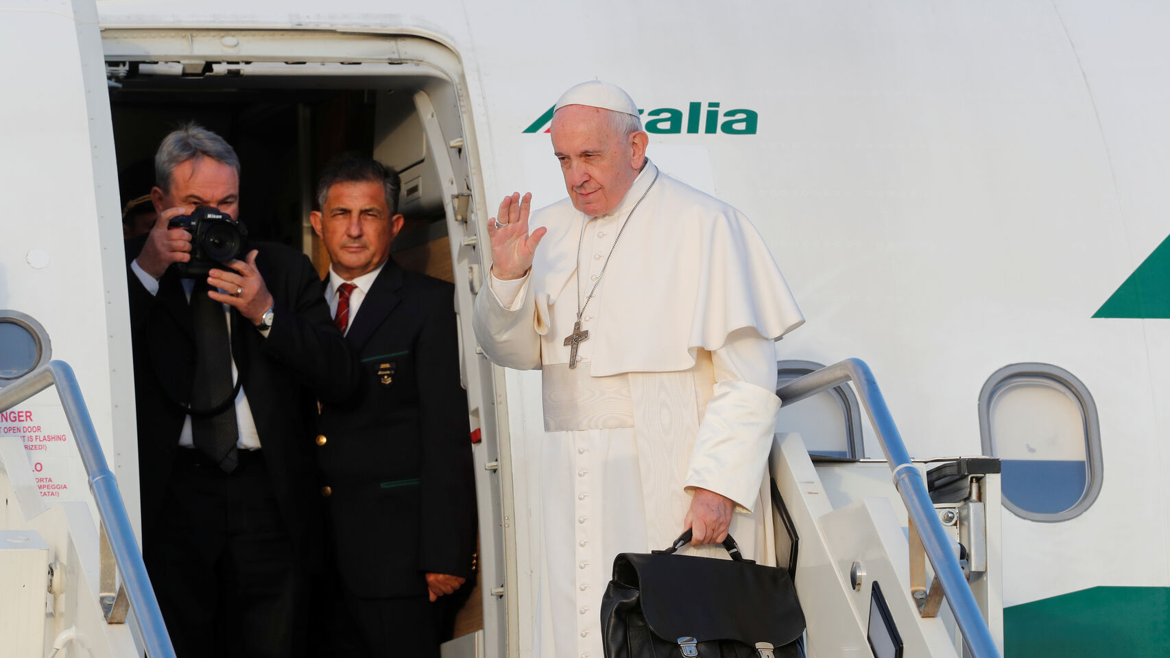 Viaje apostlico: el Papa llega a Bulgaria