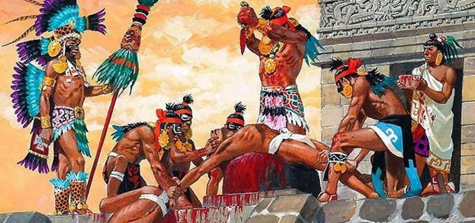 Se dan a conocer las aberraciones cometidas por los aztecas al sacrificar a los hombres de Hernn Corts