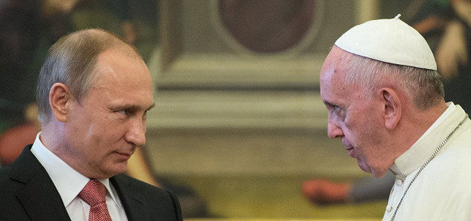 El Papa recibir a Putin el da anterior a que se debata en el Vaticano sobre el nuevo cisma ortodoxo