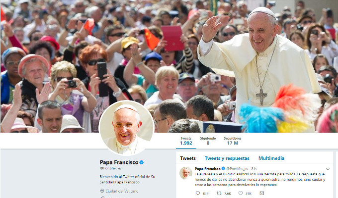 Papa Francisco: La eutanasia y el suicidio asistido son una derrota para todos