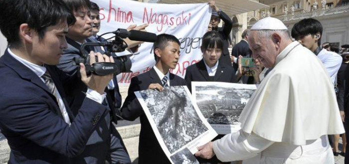 El Papa visitar Hiroshima y Nagasaki durante su viaje a Japn