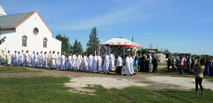 Una pequea grey bendecida por la sangre de los mrtires, as es la iglesia catlica de Kazajistn