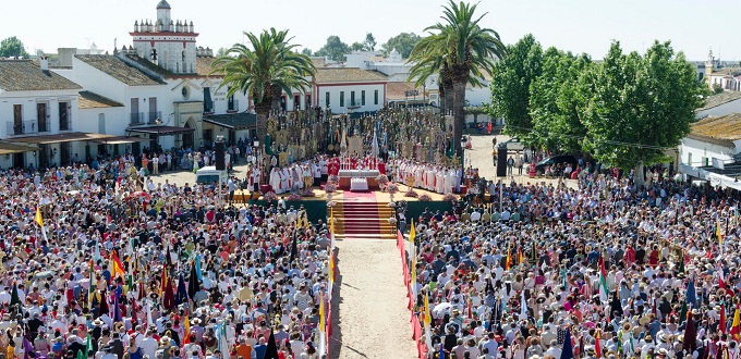 El sbado 8 de Junio comenz el Ao Jubilar del Roco con la apertura de la Puerta Santa