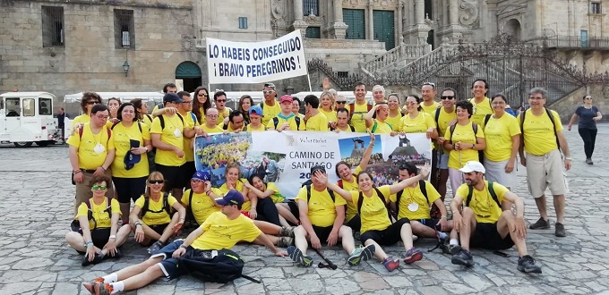 Jvenes con discapacidad intelectual completan los 113 kilmetros del Camino de Santiago y ganan la Compostela