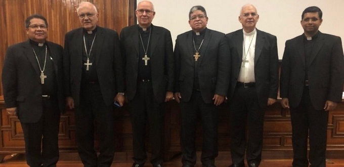 Obispos de Venezuela respaldan a Mons. Edgar Pea Parra