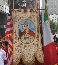 La Fiesta de San Genaro es ampliamente celebrada en Nueva York, Estados Unidos