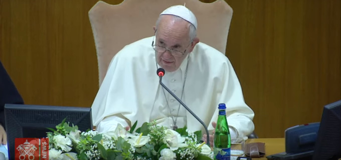 El Papa considera que el Instrumentum Laboris del Snodo es un texto mrtir