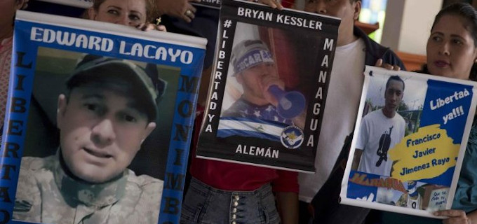 La policía nicaragüense mantiene sitiados dieciseis templos católicos La policía nicaragüense mantiene sitiados dieciseis templos católicos