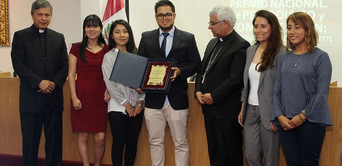 Conferencia Episcopal Peruana entrega Premio Nacional de Periodismo Cardenal Landzuri