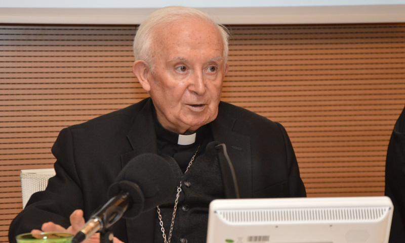 Cardenal Caizares: los padres tienen el deber y la responsabilidad de educar a sus hijos y nada ni nadie se lo puede arrebatar