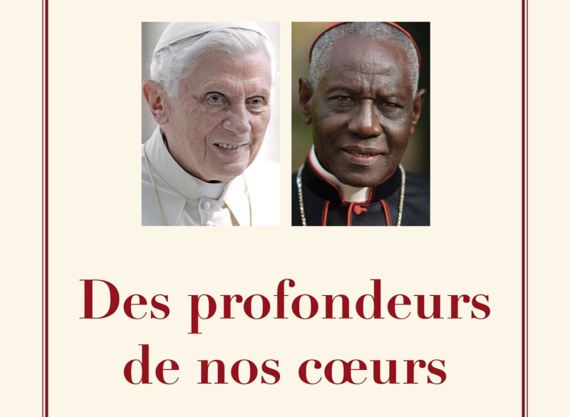 En las futuras versiones del libro del Cardenal Sarah, Benedicto XVI aparecer como contribuidor y no como coautor