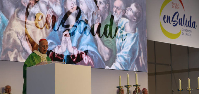 El cardenal Blzquez ofici la Misa de clausura del Congreso de Laicos celebrado en Madrid