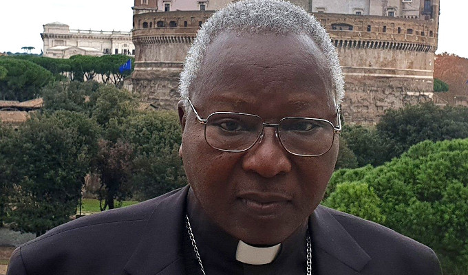 El cardenal Philippe Oudraogo de Burkina Faso ingresa en una clnica al enfermar de COVID-19