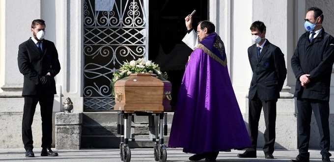 Italia: gobierno emite pautas para la celebracin de funerales