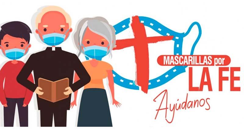La Archidicesis de Madrid pone en marcha la campaa Mascarillas por la fe
