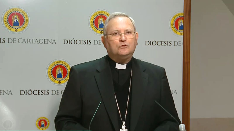 El Obispo de Cartagena hace suyas las medidas de prevencin indicadas por la CEE para retomar el culto pblico y establece algunas precisiones