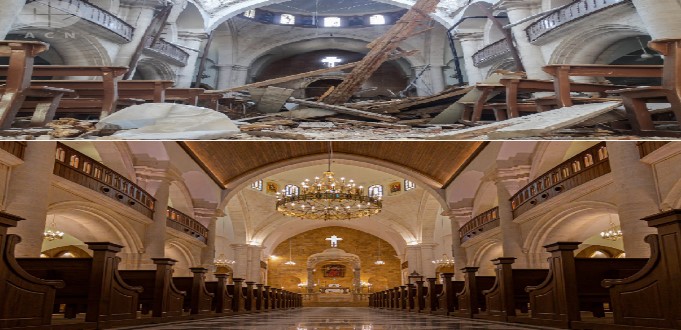 La catedral de San Elas en Alepo, reconstruida: Todava estamos aqu, continuaremos alabando a Dios