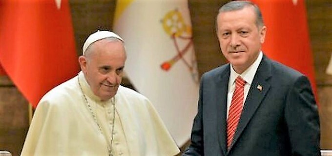El presidente turco telefonea al Papa para hablar sobre la situacin en Gaza