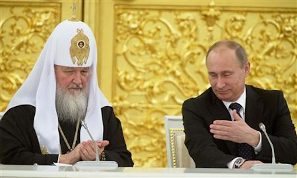 El patriarca Kirill felicita y elogia a Putin por su victoria en las presidenciales de Rusia