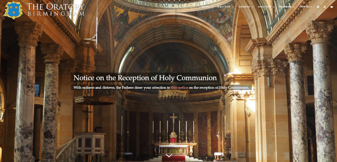Oratorianos de Birmingham: el Arzobispo nos ha prohibido distribuir la Sagrada Comunin en la boca
