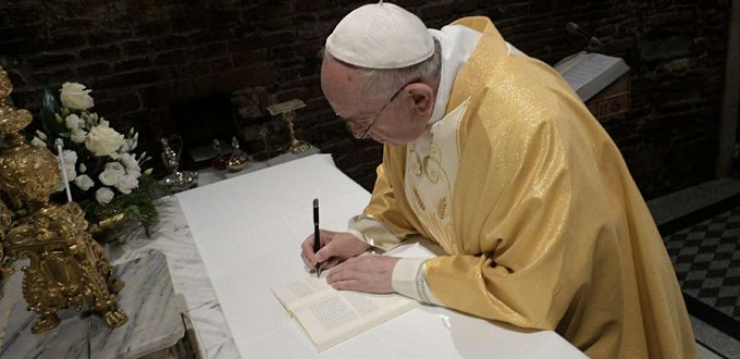 El Papa Francisco firmar en Ass su prxima Encclica