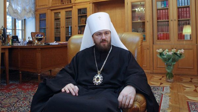 Hilarin Alfeyev: La Iglesia ortodoxa rusa no aceptar la unin de ortodoxos y catlicos por iniciativa del patriarca Bartolom