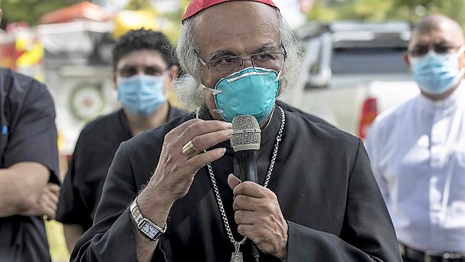 El cardenal Brenes podra suspender las Misas ante el aumento de contagios entre sus sacerdotes