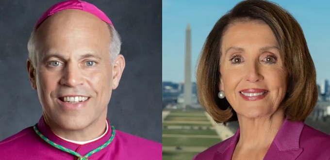 Mons. Cordileone pide unirse a una campaa de oracin y ayuno por la conversin de la abortista Nancy Pelosi
