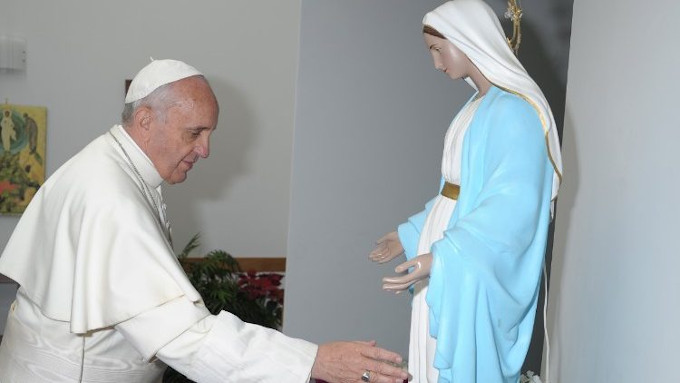 El Papa dice que la mariologa es una presencia necesaria de dilogo entre culturas