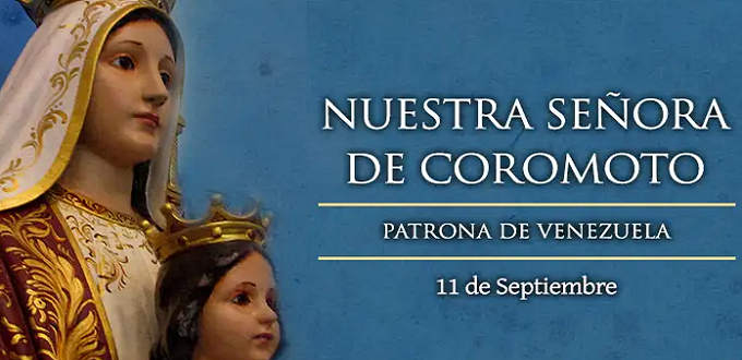 Celebran el 369 aniversario de la aparicin de Nuestra Seora de Coromoto en Venezuela