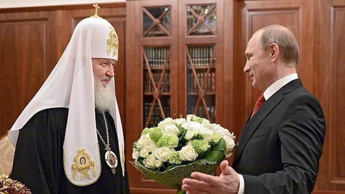 Putin concede al Patriarca Kirill la ms alta condecoracin de la patria rusa