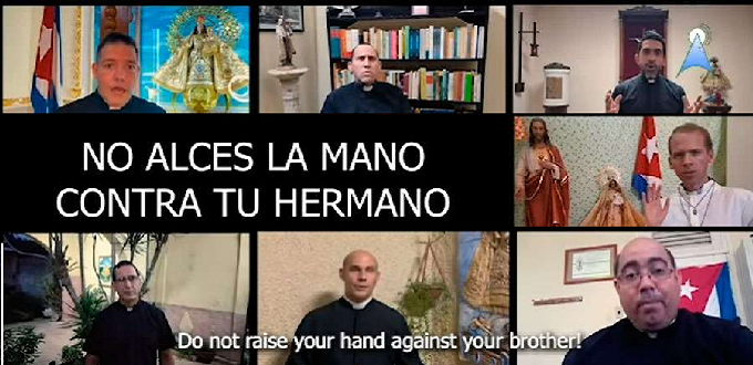 Sacerdotes en Cuba piden no alzar la mano contra sus hermanos