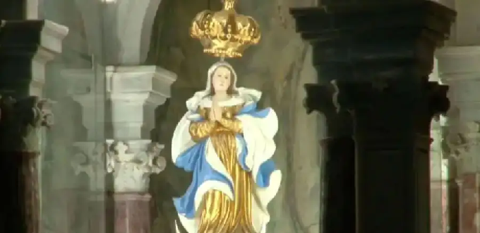 Peregrinacin en Uruguay en honor a su patrona, la Virgen de los Treinta y Tres