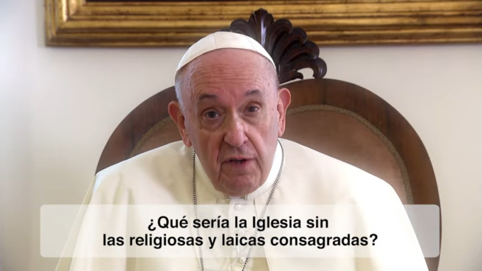 Francisco: Qu sera la Iglesia sin las religiosas y laicas consagradas?