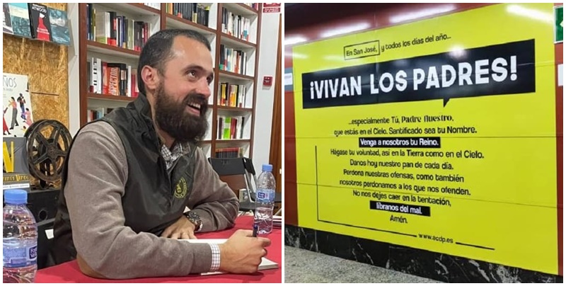 Jaume Vives: Estas campaas ayudan a perder el miedo a defender cosas que son buenas, bellas y verdaderas