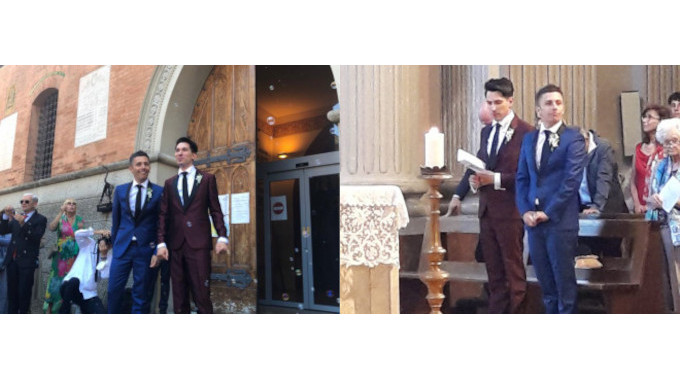 Las bendiciones de parejas homosexuales llegan a las iglesias en Italia