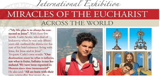 Comienza en Macao la exposicin de milagros eucarsticos del beato adolescente italiano Carlo Acutis