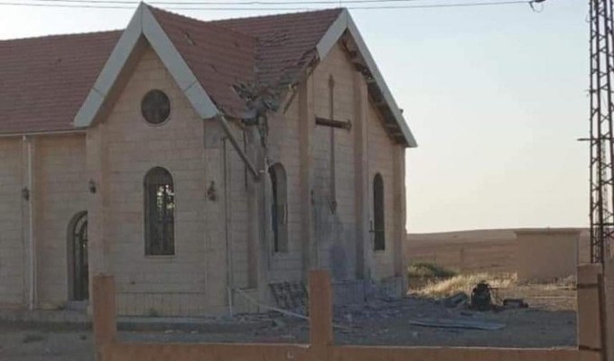 Turqua ataca una aldea cristiana en el  noreste de Siria