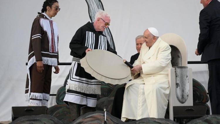 El Papa vuelve a pedir perdn en su ltimo acto pblico en Canad