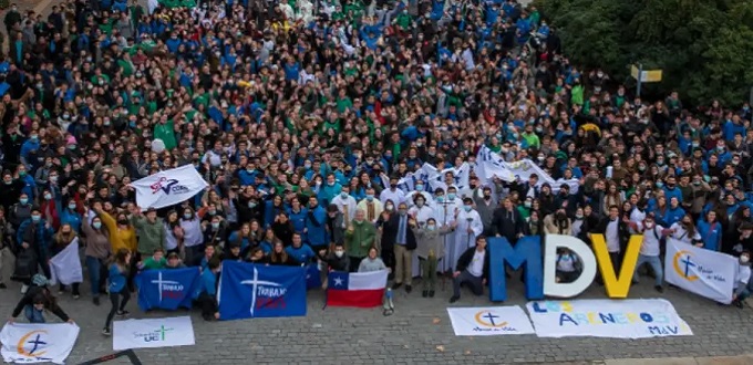 1.500 jvenes catlicos llevan el mensaje de Cristo a diferentes zonas de Chile