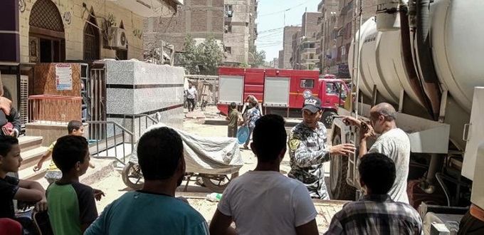 Ms de 40 muertos y decenas de heridos al incendiarse una iglesia copta en Egipto