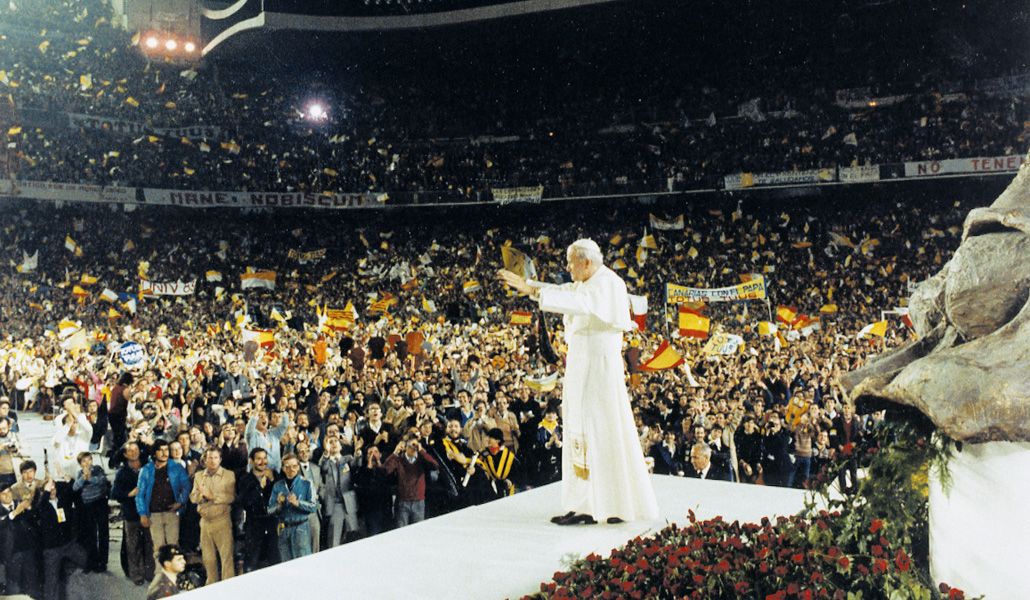 Se cumplen 40 aos de la primera visita de San Juan Pablo II a Espaa