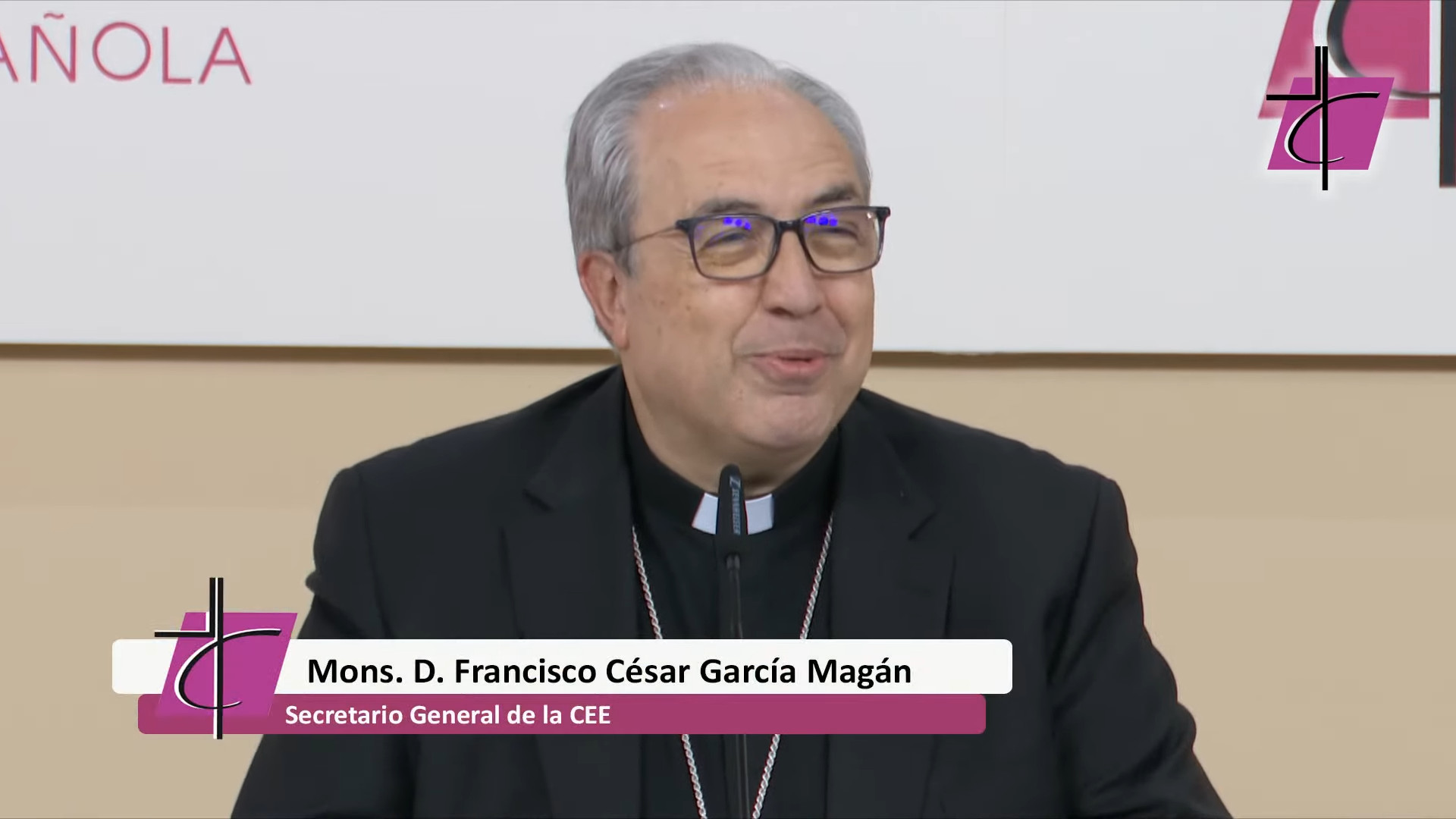 Mons. Francisco Csar Garca Magn es elegido secretario general de la Conferencia Episcopal Espaola