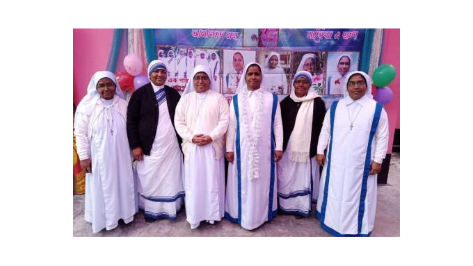 Cinco hermanas de una misma familia de Bangladesh han abrazado la vida consagrada
