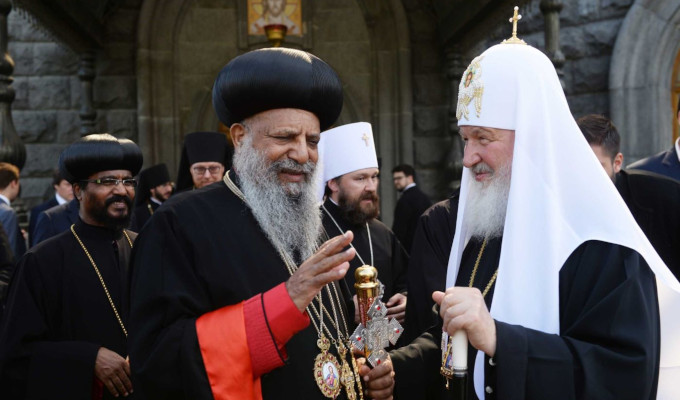 Ortodoxos rusos y miafisistas etopes acuerdan defender la moral cristiana tradicional y oponerse a la ideologa liberal