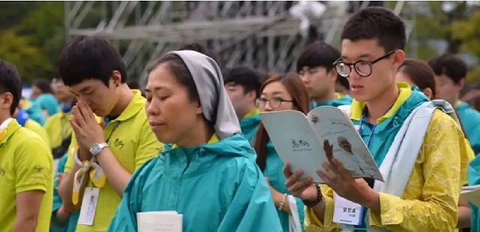 Menos jvenes catlicos coreanos asisten a la misa dominical
