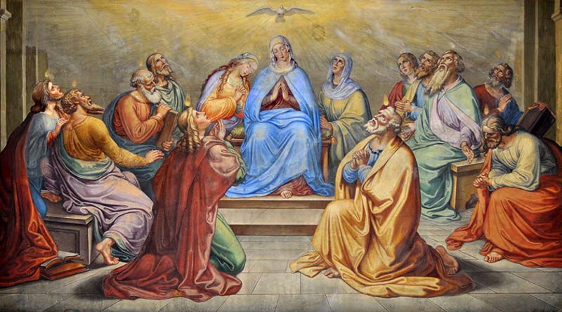 Pentecosts, nacimiento de la Iglesia