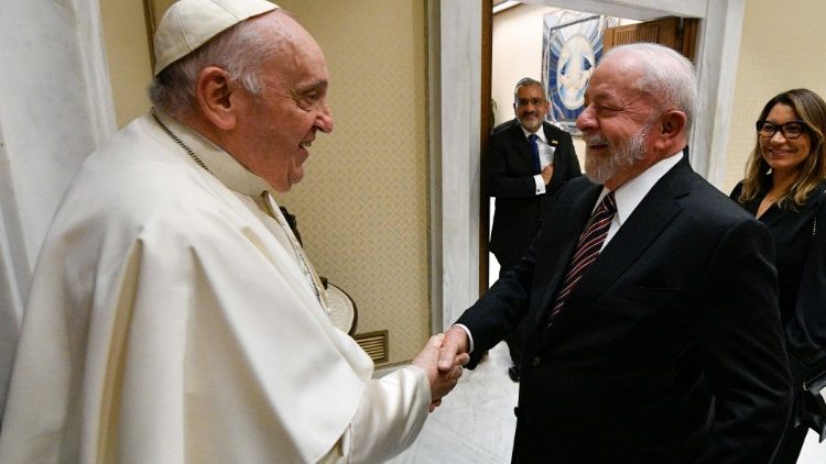 El Papa recibe en dos das al dictador cubano y al presidente brasileo