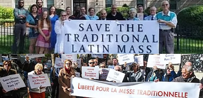 Los laicos catlicos franceses perseveran en la oracin por el fin de las restricciones a la misa tradicional